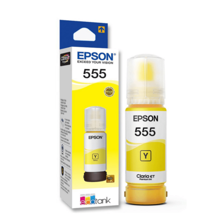 TINTA EPSON T555420 L8180 L8160 Yellow Ink