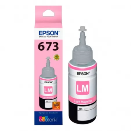 TINTA EPSON T6736 MAGENTA LIGHT PARA SISTEMA L800