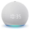 ALEXA AMAZON ECHO DOT 5ta GEN. INTELIGENTE CON RELOJ BLANCO