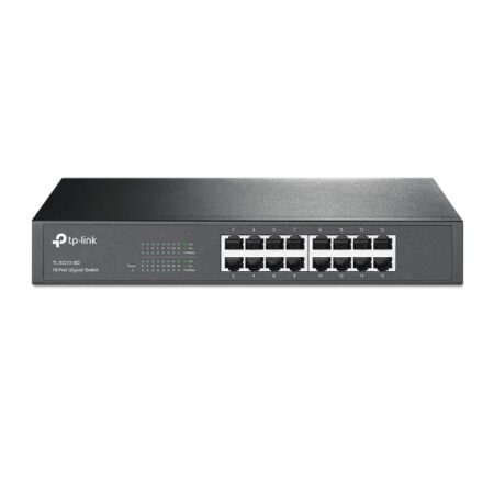 SWITCH TP-LINK 16 PUERTOS GIGABIT  RACK 10/100/1000 TL-SG1016D