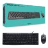 TECLADO + MOUSE LOGITECH ALAMBRICO MK200