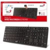 TECLADO GENIUS KB-117 USB BLACK SP