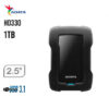 DISCO EXTERNO ADATA HD330 1TB NEGRO USB 3.1, SOPORTA GOLPES Y CAIDAS, AHD330-1TU31-CBK