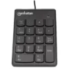 TECLADO NUMERICO MANHATTAN, ALAMBRICO, NEGRO