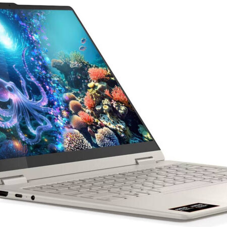 LAPTOP Lenovo YOGA 7 14AKP10 2-IN-1 AMD Ryzen™ AI 5 340 512GB SSD 16GB 14' (1920x1200) OLED TOUCH WIN11 SEASHELL 83JR0002US